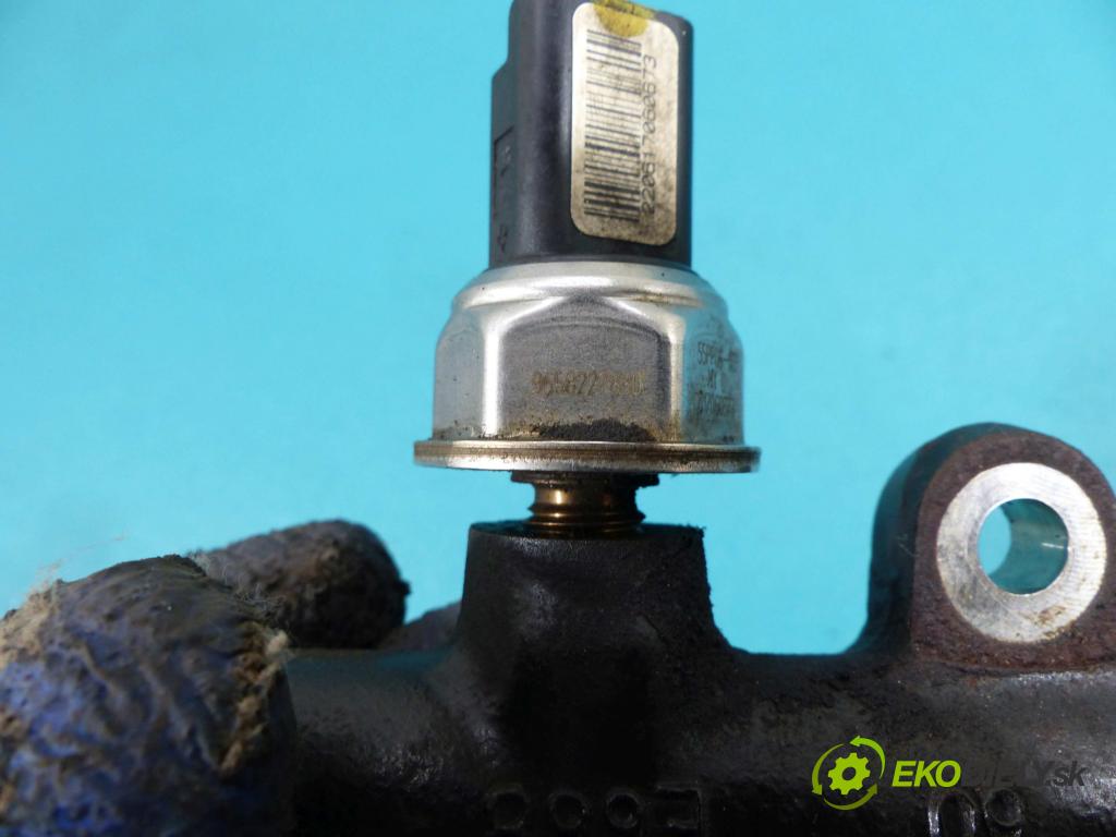 Peugeot 407 2.0 HDI 136 HP manual 100 kW 1997 cm3  Lišta vstrekovacia 9681649580 (Vstrekovacie lišty)