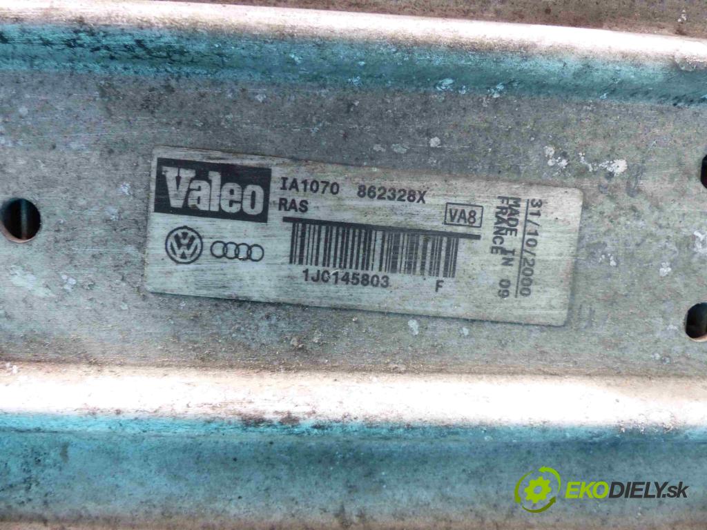 Vw Golf IV 1997-2003 1.9 TDI 116 HP manual 85 kW 1896 cm3  intercooler 1J0145803F (Intercoolery (chladiče nasávaného vzduchu))