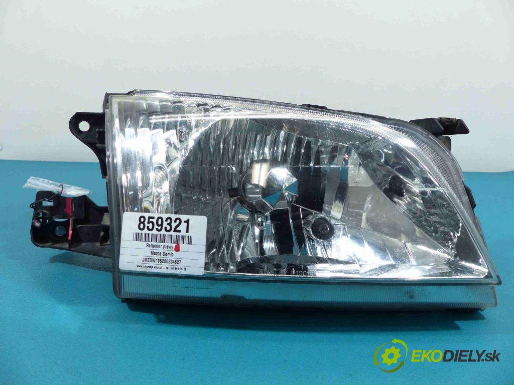 Mazda Demio 1.5 16V - 75 HP manual 55 kW 1498 cm3  Svetlomet pravy  (Pravé)