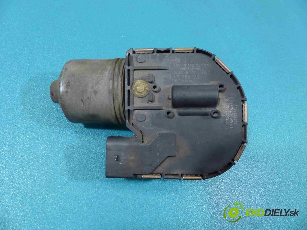 Seat Leon II 2005-2012 1.6 8V - 102 hp manual 75 kW 1595 cm3  motor stěračů přední část 1P0955120