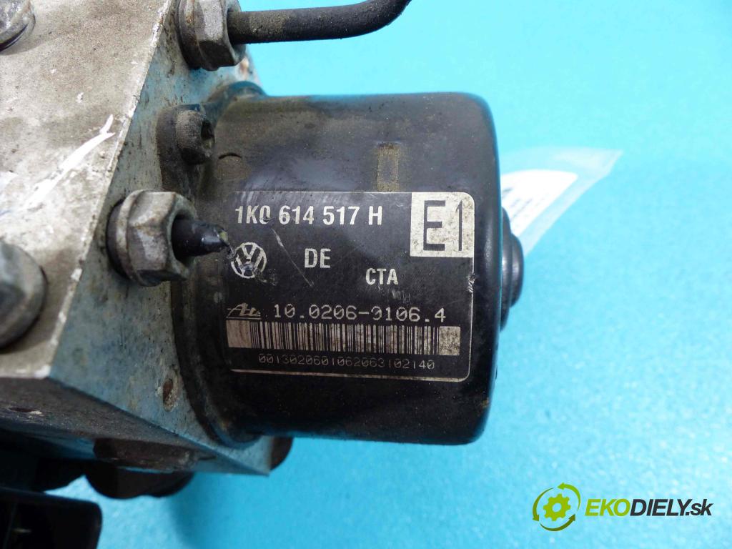 Vw Golf V 2003-2009 1.4 16V - 75 HP manual 55 kW 1400 cm3  Pumpa ABS 1K0907379K (Pumpy ABS)