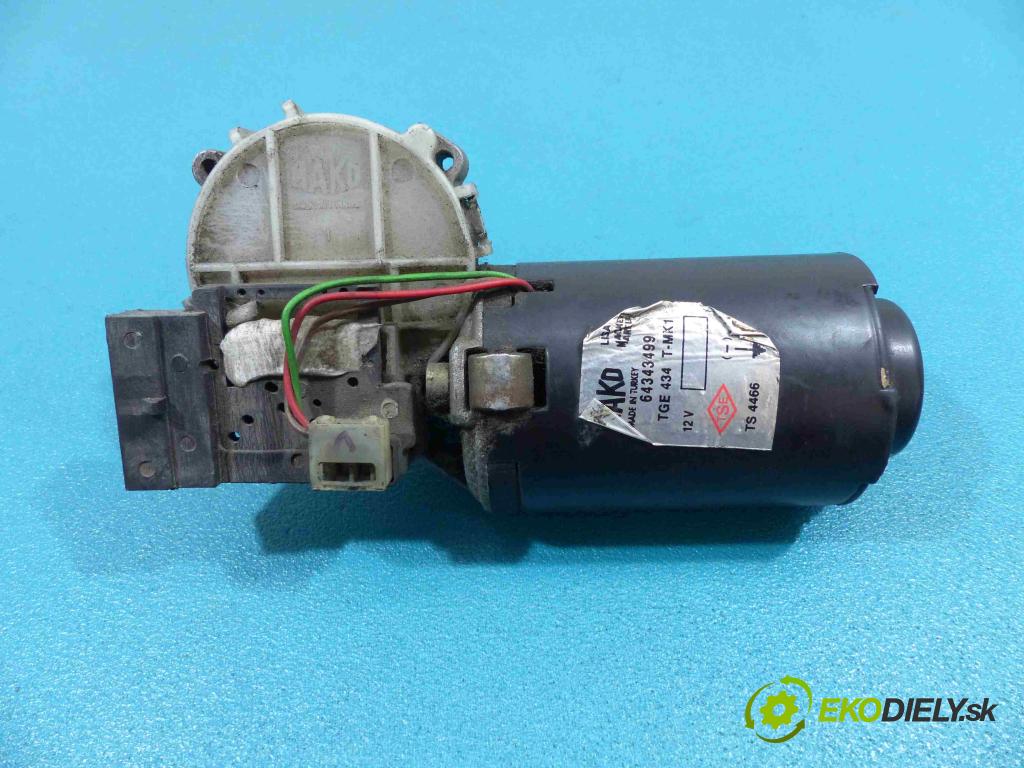 Fiat Doblo I 2001-2010 1.2 8V - 65 hp manual 48 kW 1242 cm3  motor stěračů přední část 64343499