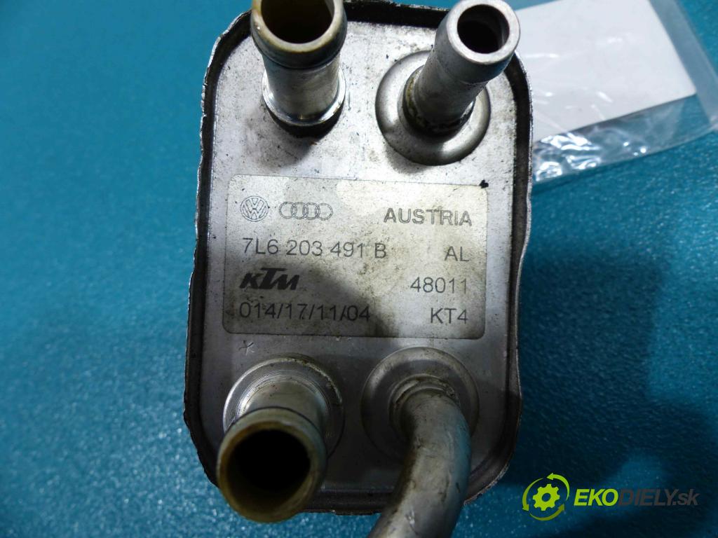 Vw Touareg 2002-2010 5.0 V10 TDI 313 hp automatic 230 kW 4921 cm3  chladič paliva 7L6203491B