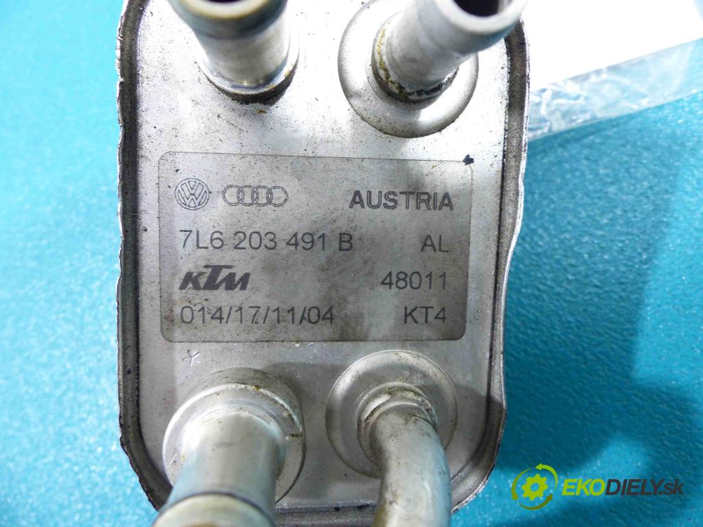 Vw Touareg 2002-2010 5.0 V10 TDI 313 hp automatic 230 kW 4921 cm3  chladič paliva 7L6203491B