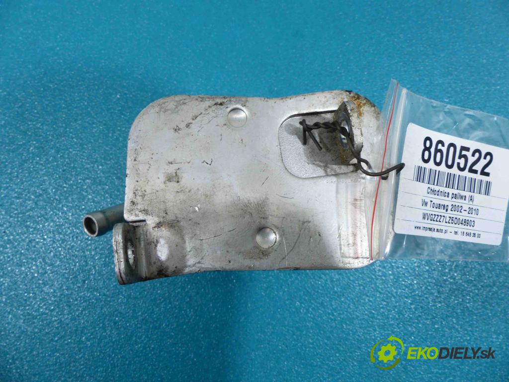 Vw Touareg 2002-2010 5.0 V10 TDI 313 hp automatic 230 kW 4921 cm3  chladič paliva 7L6203491B