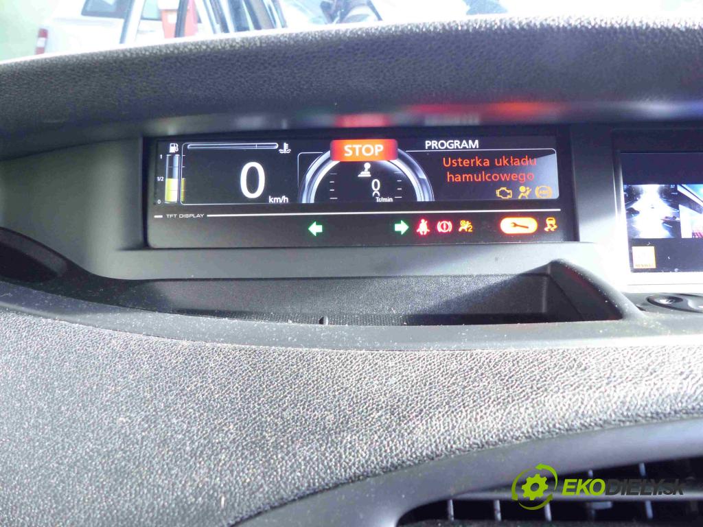 Renault Scenic III 09-16 1.5 DCI 95 HP manual 70 kW 1461 cm3  Prístrojovka 248107944R (Prístrojové dosky, displeje)