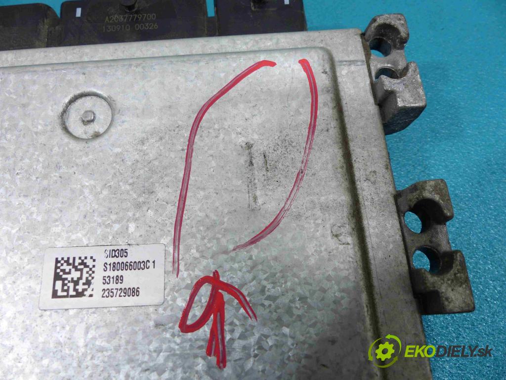 Renault Scenic III 09-16 1.5 DCI 95 hp manual 70 kW 1461 cm3  jednotka řídící S180067142A