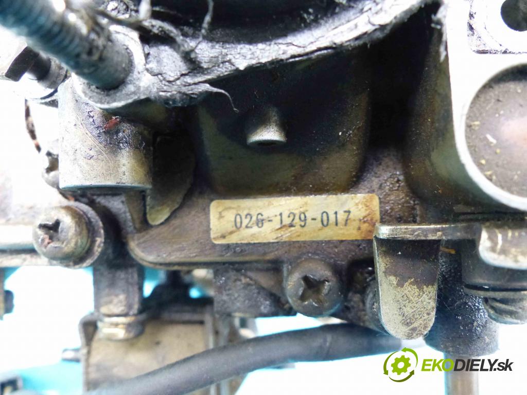Audi 80 B3 1986-1991 1.8 90 hp manual 66 kW 1781 cm3  karburátor 02G-129-017