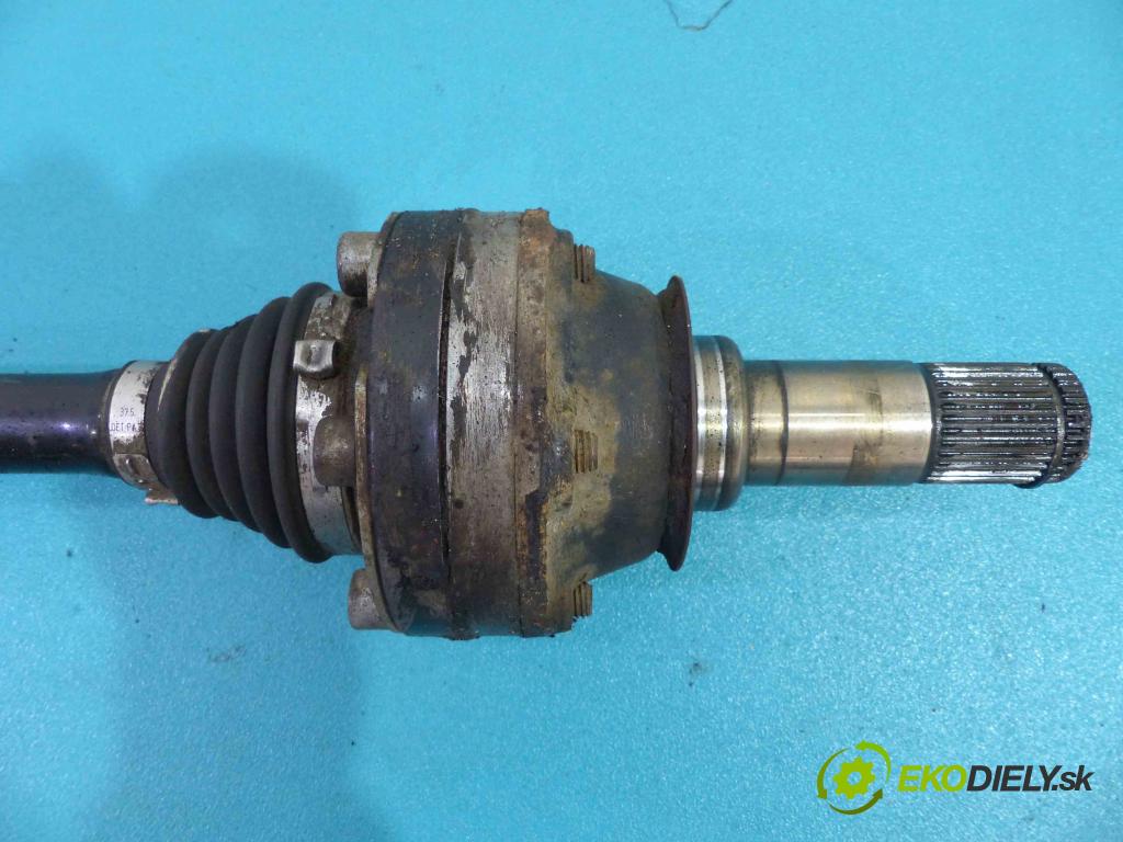 Vw Touareg 2002-2010 5.0 TDI V10 313 HP automatic 230 kW 4921 cm3  Poloos ľavá strana 7D0501201A (Poloosy)