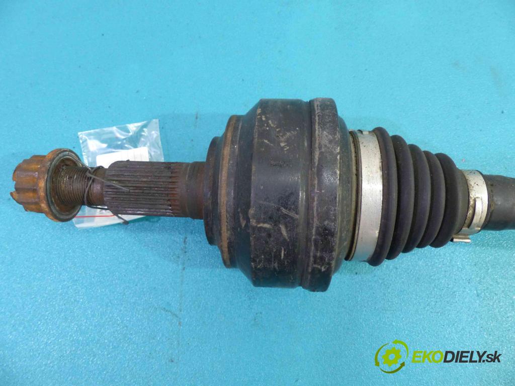 Vw Touareg 2002-2010 5.0 TDI V10 313 HP automatic 230 kW 4921 cm3  Poloos ľavá strana 7D0501201A (Poloosy)