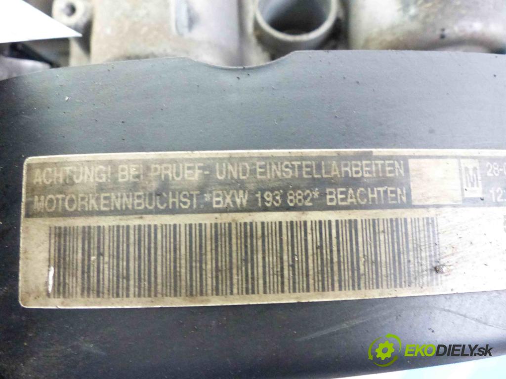 Skoda Praktik 1.4 16V - 86 HP manual 63 kW 1390 cm3  Motor benz. BXW