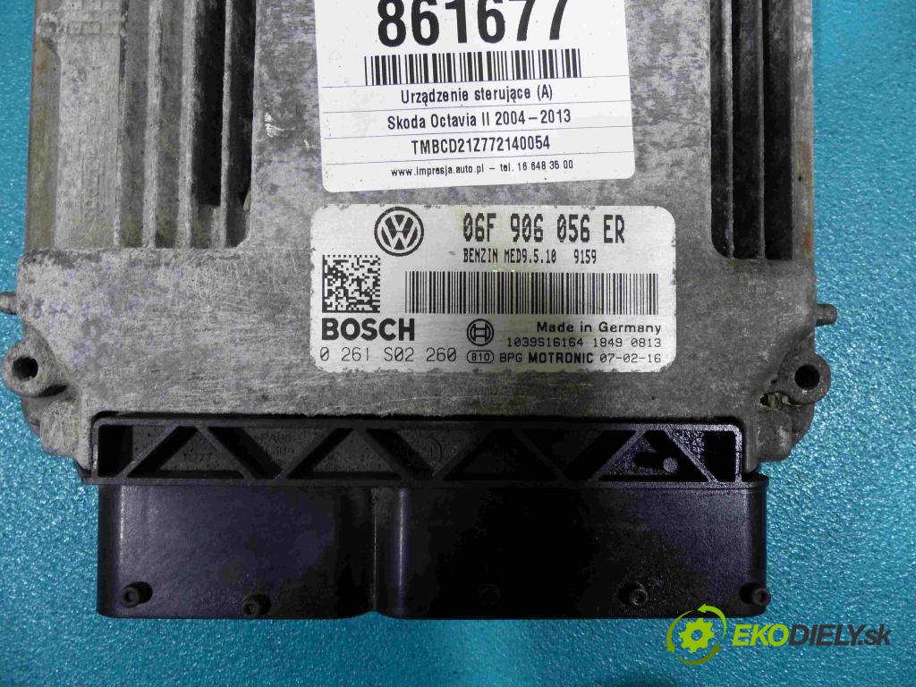 Skoda Octavia II 2004-2013 2.0 FSI 150 hp manual 110 kW 1984 cm3  jednotka řídící 06F906056ER