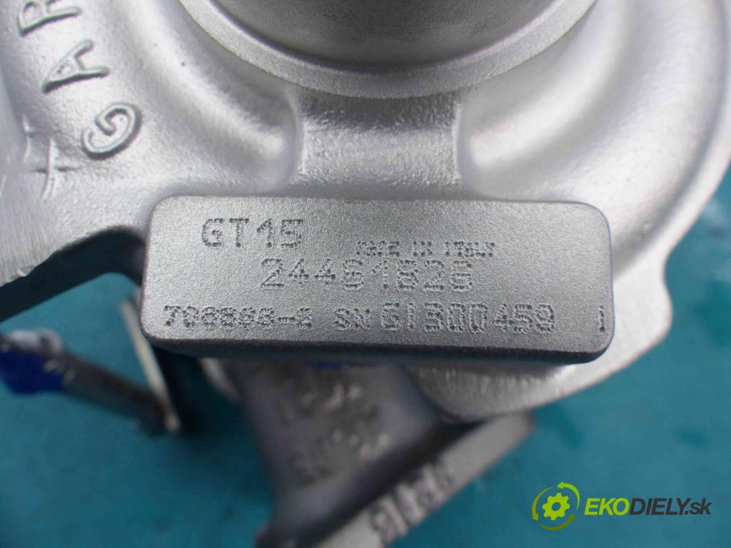 Opel Vectra C 2002-2008 2.0 DTI 101 hp manual 74 kW 1995 cm3 4- turbo 708866-2 (Turbodúchadla (kompletní))
