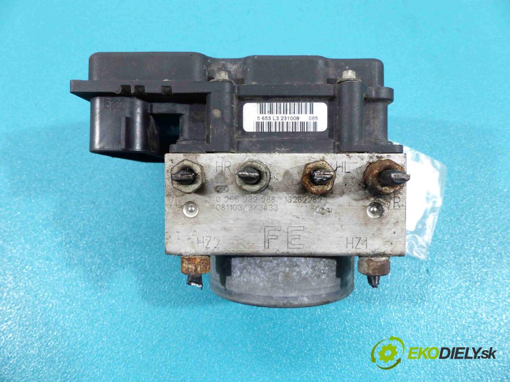 Opel Corsa D 2006-2014 1,3.0 CDTI 75 HP manual 55 kW 1248 cm3  Pumpa ABS 0265232288 (Pumpy ABS)