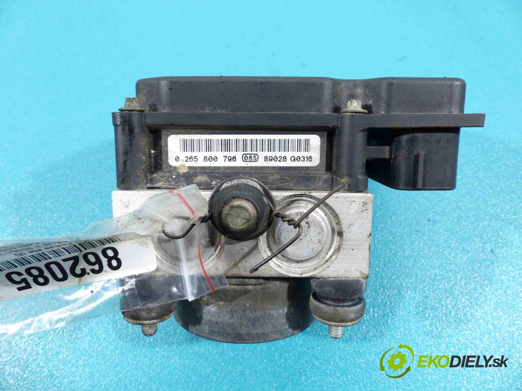 Opel Corsa D 2006-2014 1,3.0 CDTI 75 HP manual 55 kW 1248 cm3  Pumpa ABS 0265232288 (Pumpy ABS)