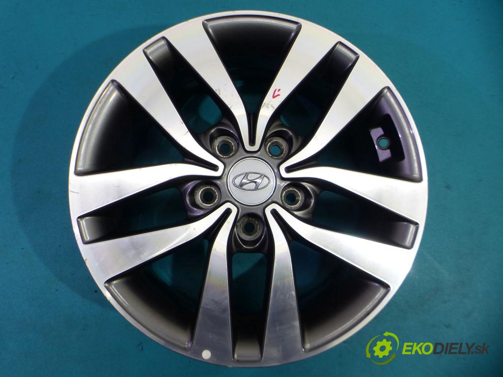 Hyundai I30 III 2016- 1.4 16V - 100 HP manual 73,3 kW 1368 cm3  Hlinikový disk