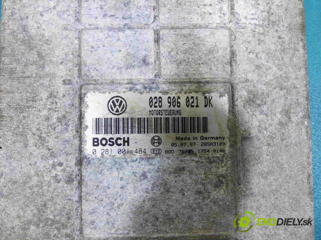 Seat Ibiza II 1993-2002 1.9 TDI 90 hp manual 66 kW 1896 cm3  jednotka řídící 0281001484