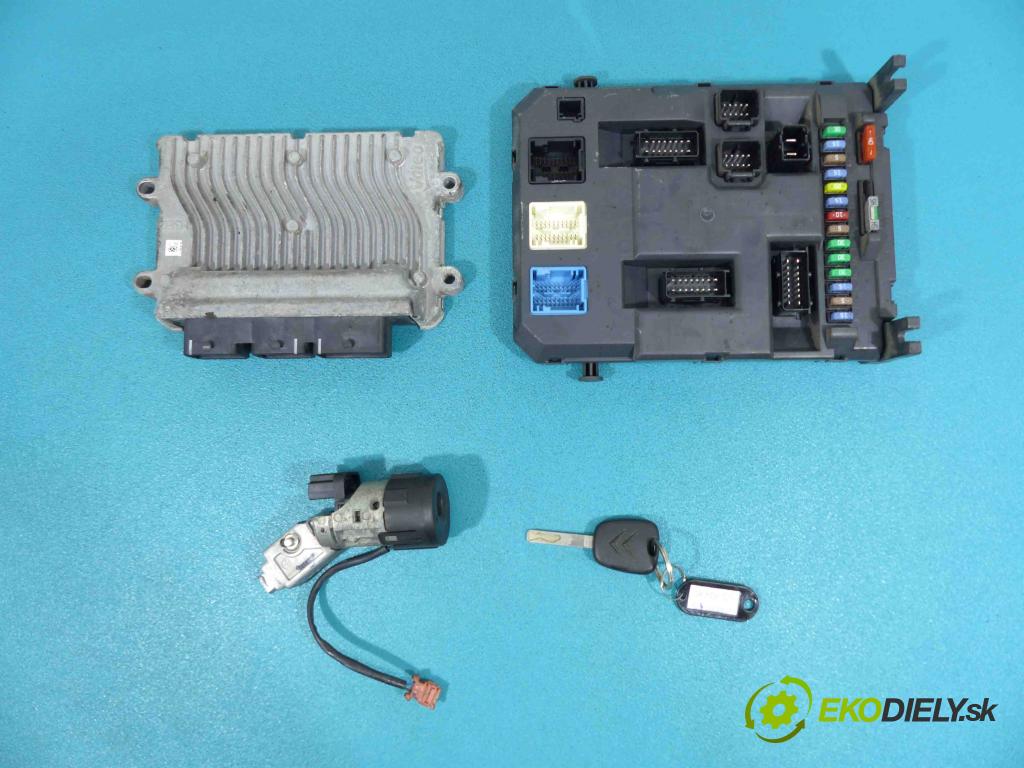 Citroen C3 2002-2009 1.4 8V - 73 hp manual 54 kW 1360 cm3  jednotka řídící 9665424480