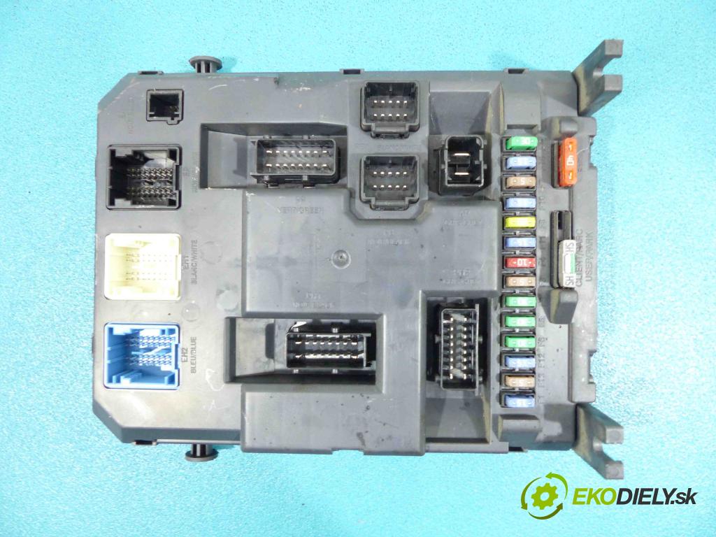 Citroen C3 2002-2009 1.4 8V - 73 hp manual 54 kW 1360 cm3  jednotka řídící 9665424480