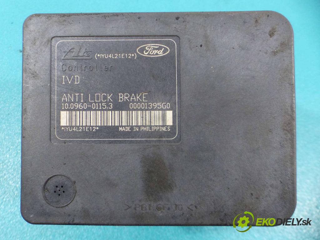 Mazda 3 I BK 2003-2009 1.6 16V - 105 HP manual 77 kW 1598 cm3  Pumpa ABS 100206-01724 (Pumpy ABS)
