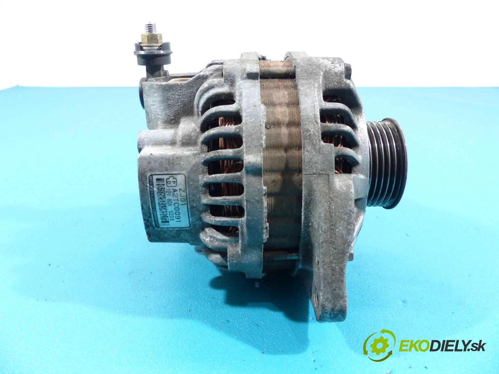 Mazda 3 I BK 2003-2009 1.6 16V - 105 HP manual 77 kW 1598 cm3 5- Alternátor A2TC0091 (Alternátory)