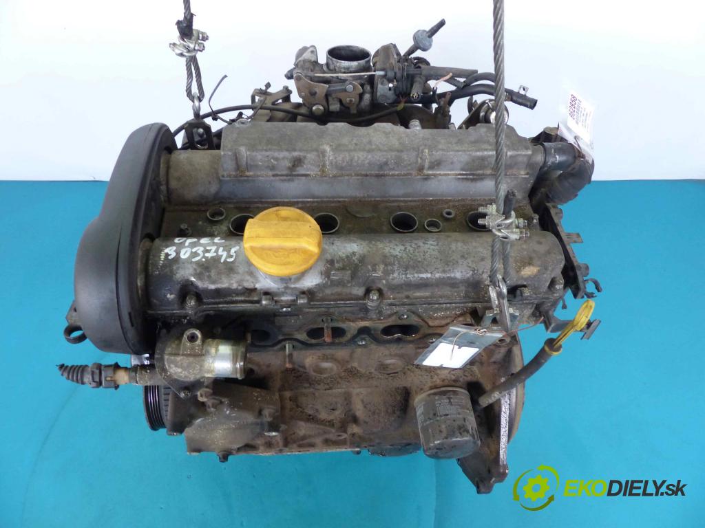 Opel Astra II 1998-2009 1.6 16V - 101 HP manual 74 kW 1598 cm3  Motor benz. X16XEL