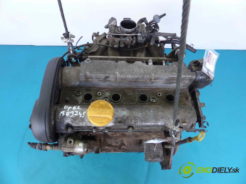 Opel Astra II 1998-2009 1.6 16V - 101 HP manual 74 kW 1598 cm3  Motor benz. X16XEL