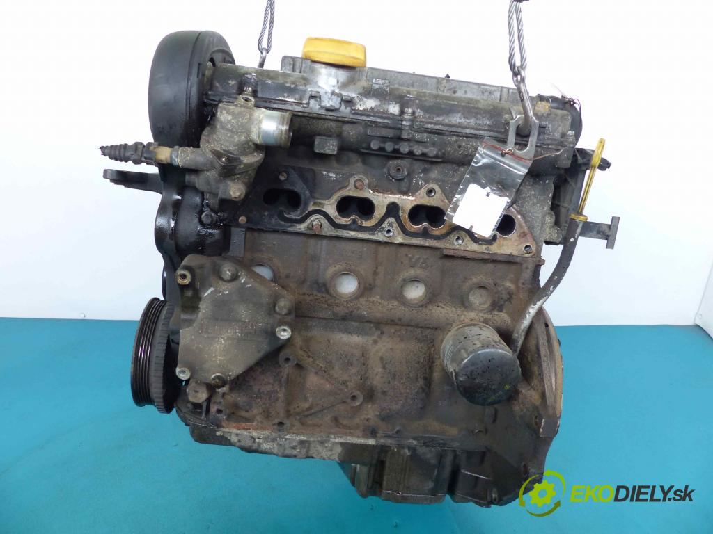 Opel Astra II 1998-2009 1.6 16V - 101 HP manual 74 kW 1598 cm3  Motor benz. X16XEL
