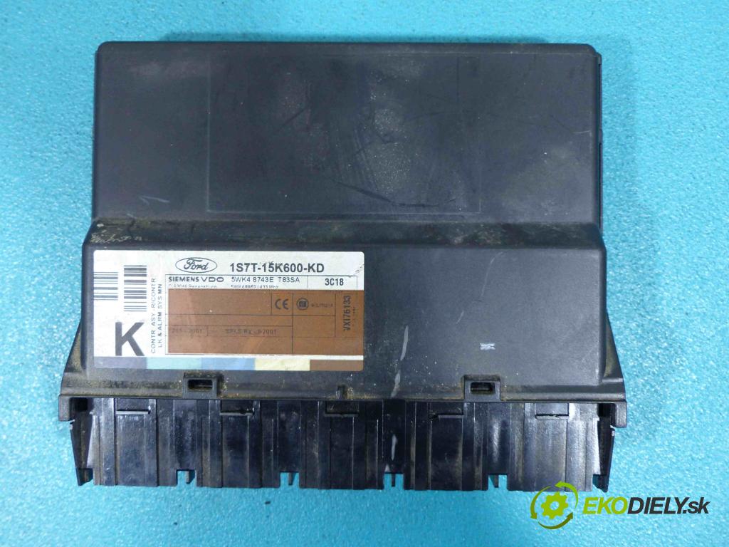 Ford Mondeo Mk3 2000-2007 1.8 16V - 125 hp manual 92 kW 1798 cm3  jednotka řídící 3S7A-12A650-LA