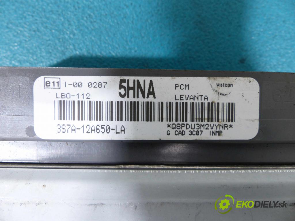 Ford Mondeo Mk3 2000-2007 1.8 16V - 125 hp manual 92 kW 1798 cm3  jednotka řídící 3S7A-12A650-LA