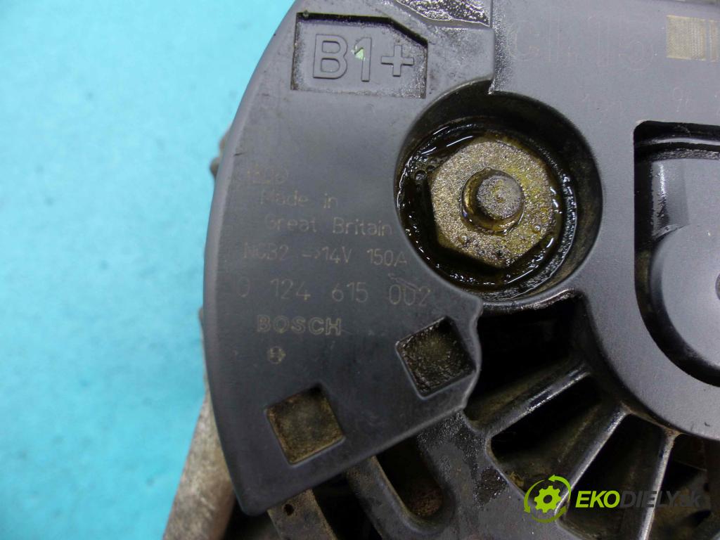 Citroen Xsara Picasso 2.0 HDI 90 hp manual 66 kW 1997 cm3  Alternátor 0124615002 (Alternátory)