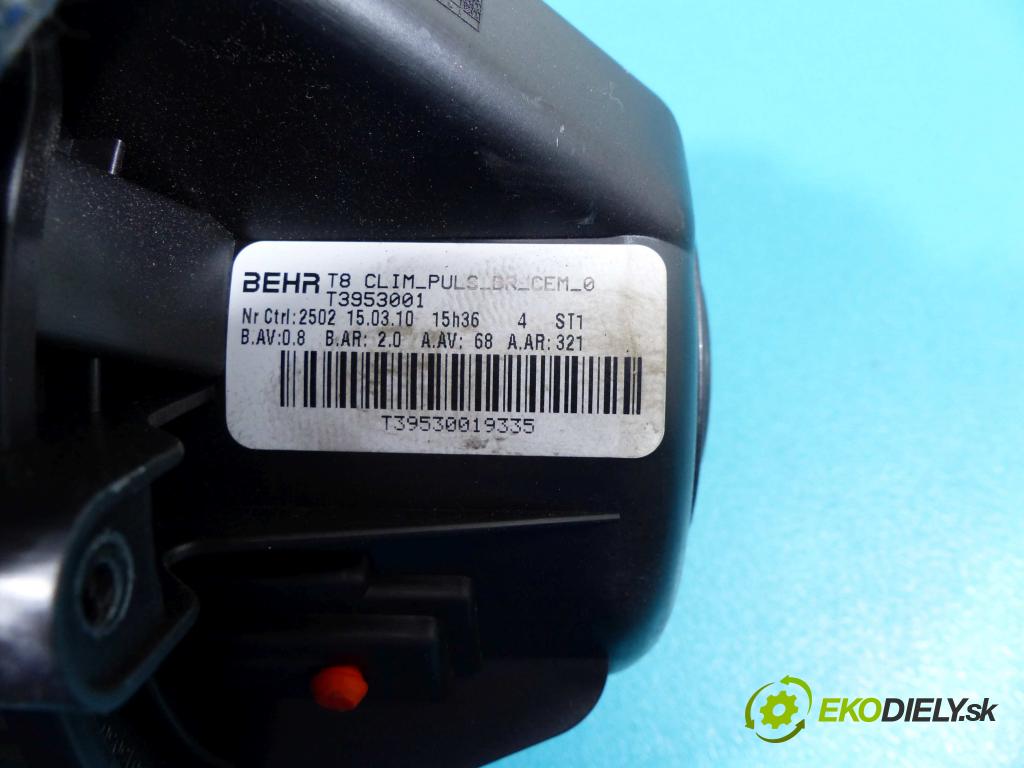 Peugeot 5008 I 2009-2017 1.6 HDI 109 HP manual 80 kW 1560 cm3  ventilátor vzduchu T3953001