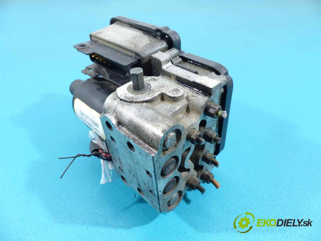 Opel Frontera A 1992-1998 2.5 TDS 116 HP manual 85 kW 2499 cm3  Pumpa ABS 97115585 (Pumpy ABS)