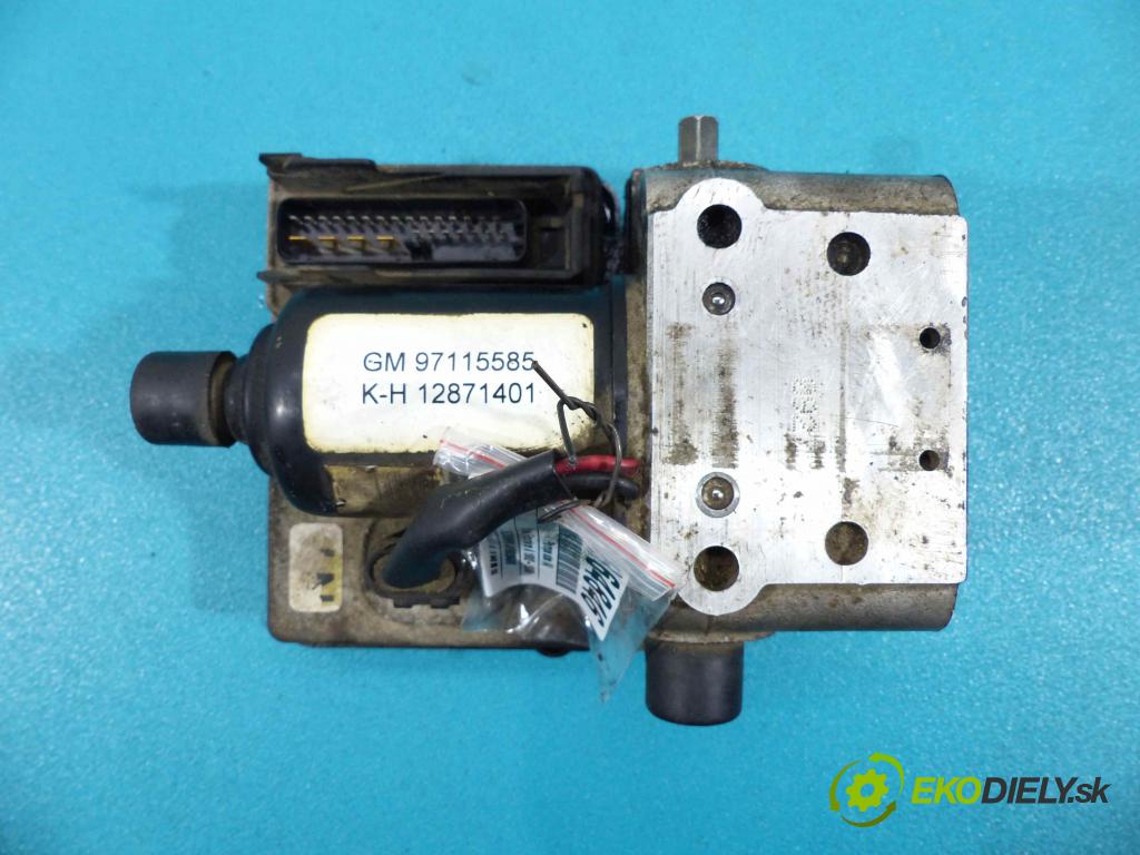 Opel Frontera A 1992-1998 2.5 TDS 116 HP manual 85 kW 2499 cm3  Pumpa ABS 97115585 (Pumpy ABS)