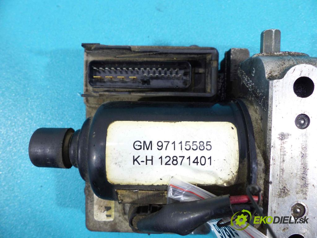 Opel Frontera A 1992-1998 2.5 TDS 116 HP manual 85 kW 2499 cm3  Pumpa ABS 97115585 (Pumpy ABS)