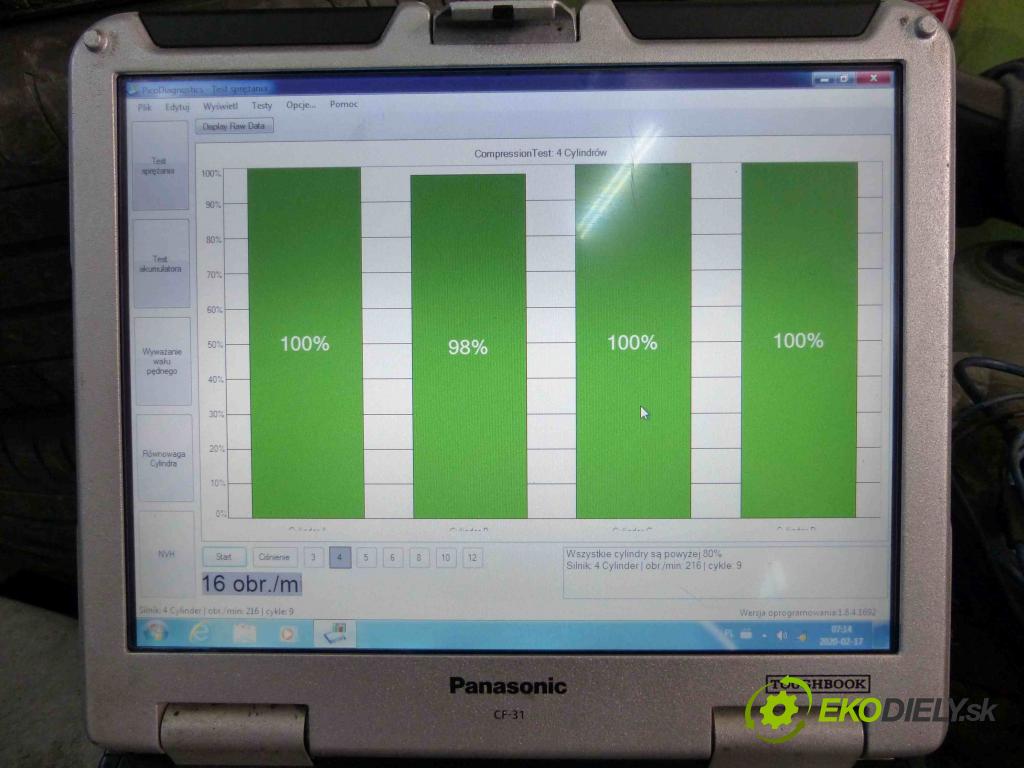 Peugeot 5008 I 2009-2017 1.6 HDI 109 hp manual 80 kW 1560 cm3  motor DIESLA 9H01