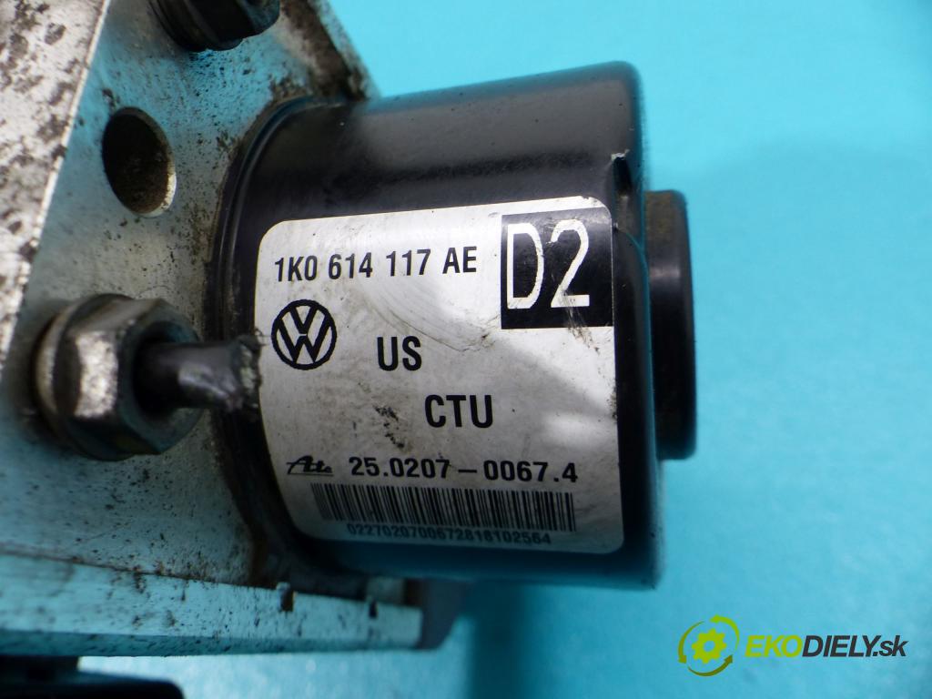 Vw Golf V 2003-2009 1.9 TDI 105 HP manual 77 kW 1896 cm3  Pumpa ABS 1K0614117AE (Pumpy ABS)