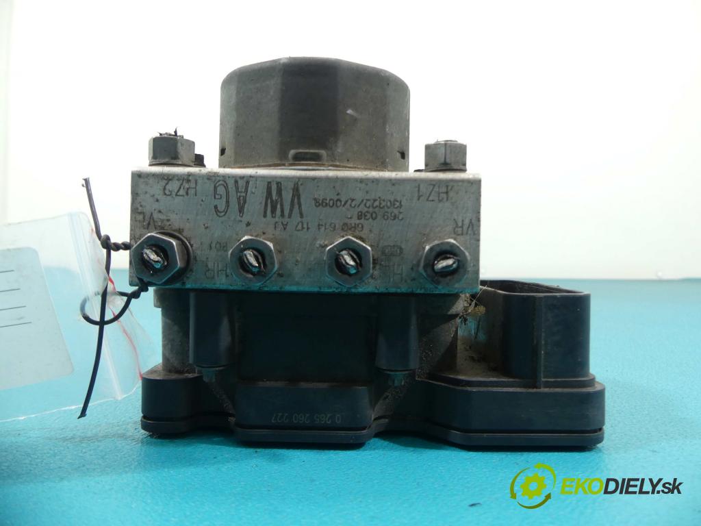 Skoda Fabia II 2007-2014 1.2 12V - 69 HP manual 51 kW 1198 cm3  Pumpa ABS 6R0907379AR (Pumpy ABS)