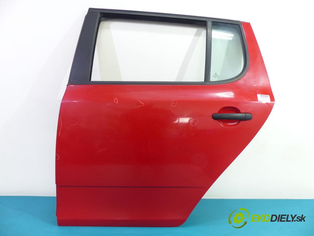 Skoda Fabia II 2007-2014 1.2 12V - 69 HP manual 51 kW 1198 cm3  Dvere zad ľave  (Ostatné)