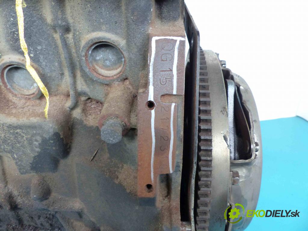 Nissan Almera N16 2000-2006 1.5 16V - 98 hp manual 72 kW 1497 cm3  motor QG15