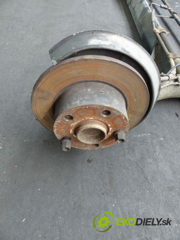 Skoda Superb I 2001-2008 1.9 TDI 131 hp manual 96 kW 1896 cm3  zadní část výztuha