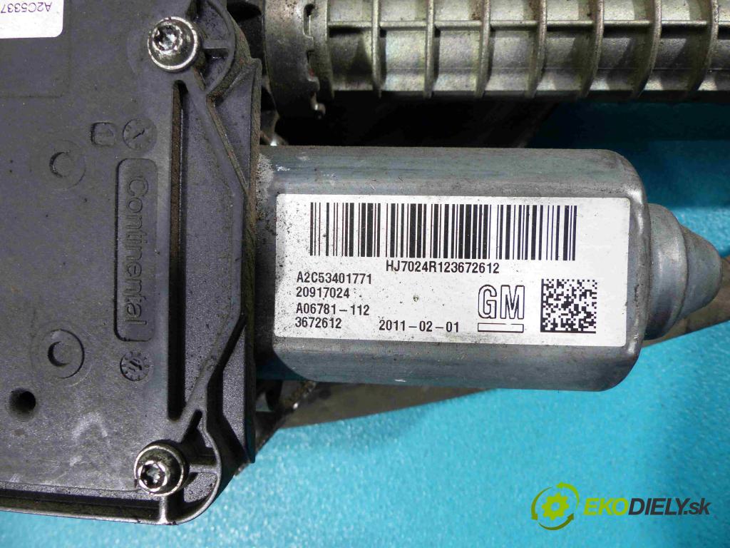Opel Insignia 08-17 2.0 CDTI 160 HP automatic 118 kW 1956 cm3  Brzda ručný A2C53401771 (Ručné brzdy)
