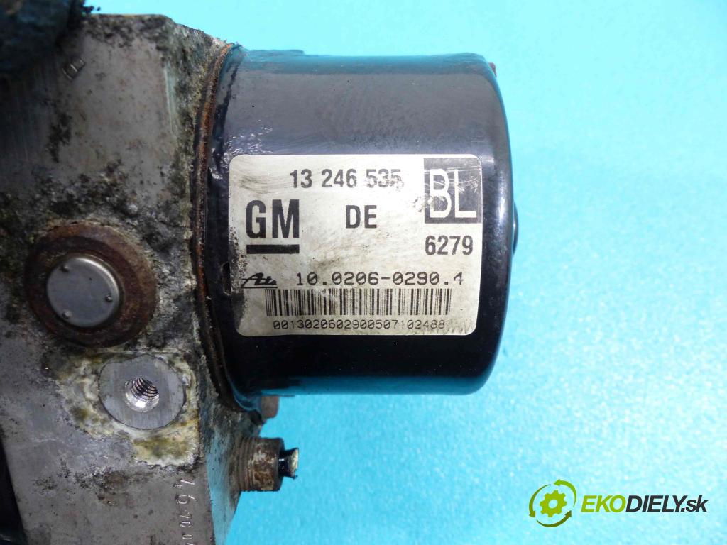 Opel Astra III 2004-2014 1.8 16V - 140 HP manual 103 kW 1796 cm3  Pumpa ABS 13246535 (Pumpy ABS)