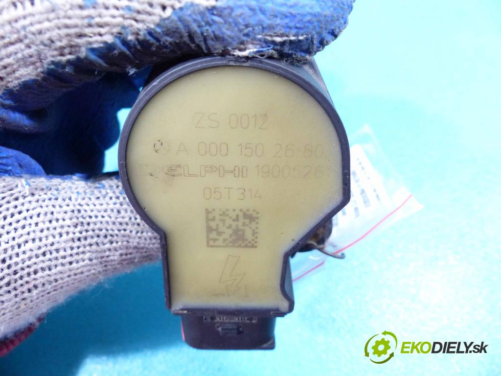 Mercedes CLK C209 2002-2009 3.0 V6 231 HP automatic 170 kW 2997 cm3  Cievka zapaľovacia A0001502680 (Zapaľovacie cievky, moduly)