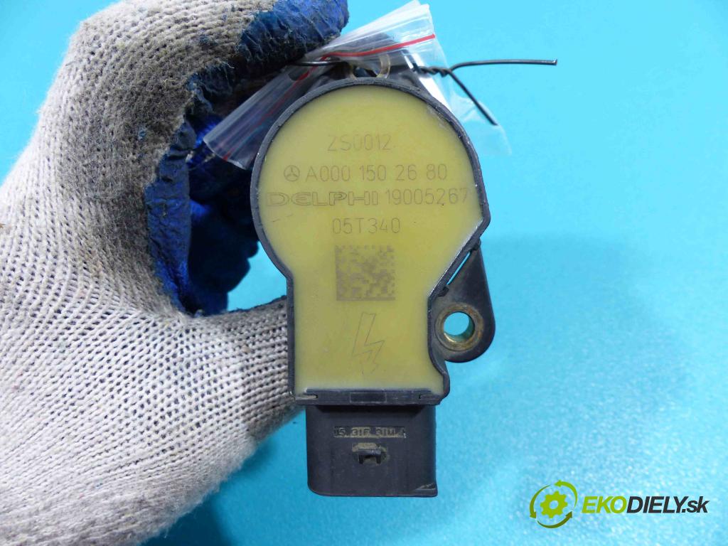 Mercedes R W251 2005-2013 3.5 V6 272 HP automatic 200 kW 3498 cm3 Cievka zapaľovacia A0001502680 (Zapaľovacie cievky, moduly)