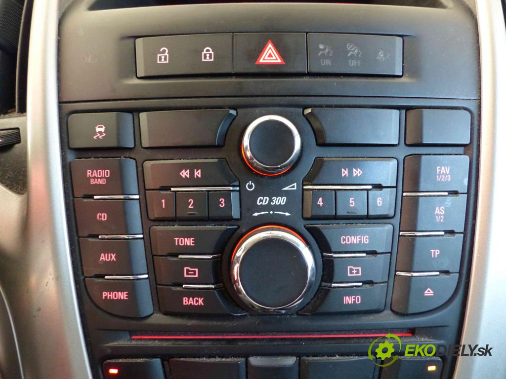 Opel Astra IV 2009-2015 1.7 cdti 110 HP manual 81 kW 1686 cm3 5- Radio továreň: 22773672