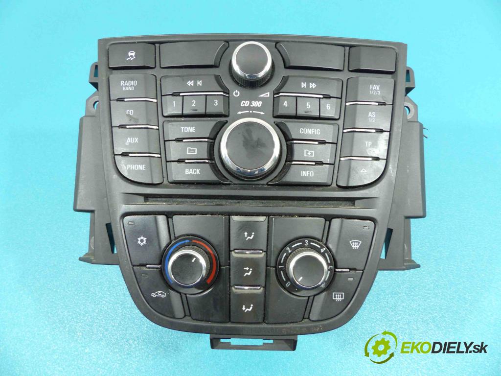 Opel Astra IV 2009-2015 1.7 cdti 110 HP manual 81 kW 1686 cm3 5- Radio továreň: 22773672