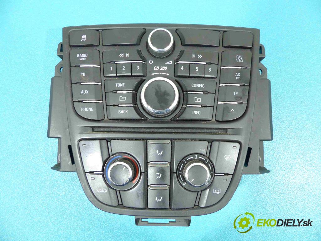 Opel Astra IV 2009-2015 1.7 cdti 110 HP manual 81 kW 1686 cm3 5- Radio továreň: 22773672