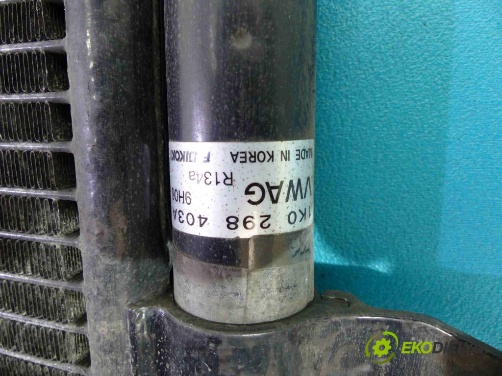 Seat Leon II 2005-2012 2.0 TDI 170 HP manual 125 kW 1968 cm3  Chladič klimatizácie 1K0298403A (Chladiče klimatizácie)