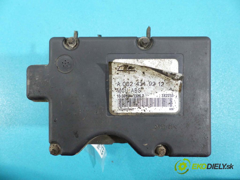 Mercedes C W202 1993-2001 1.8 - 122 HP manual 90 kW 1799 cm3  Pumpa ABS A0024319212 (Pumpy ABS)